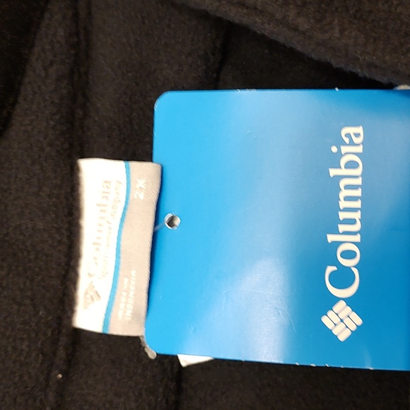 Women's Columbia Black Lightweight Fleece Jacket Size 2X - Picture 4 of 5